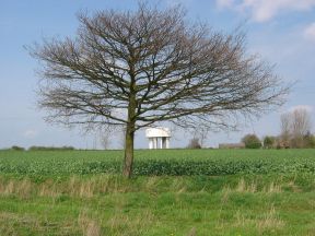 Greenwich Meridian Marker; England; Cambridgeshire; Bluntisham